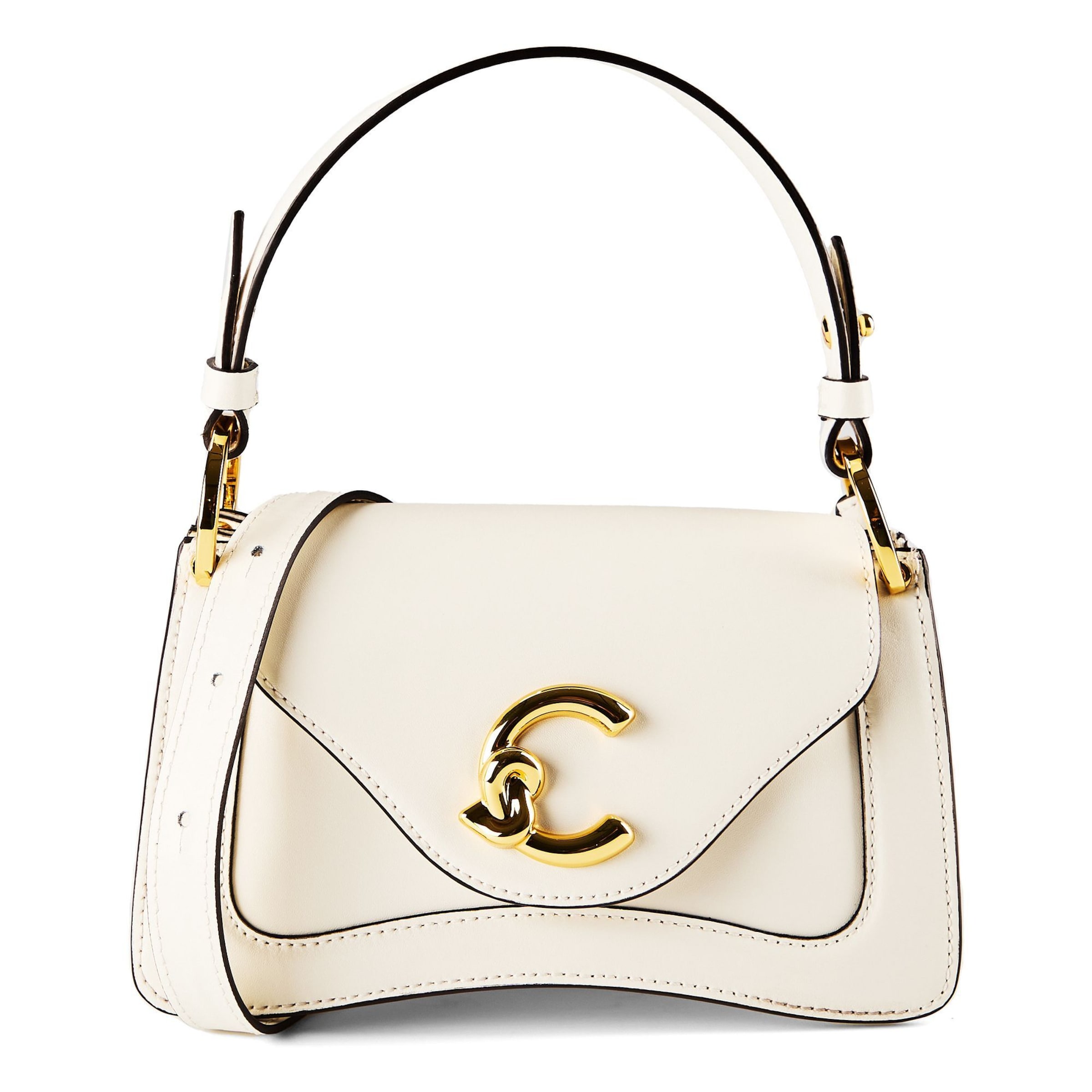 Coccinelle Handbag 'C-Me' in Beige: front