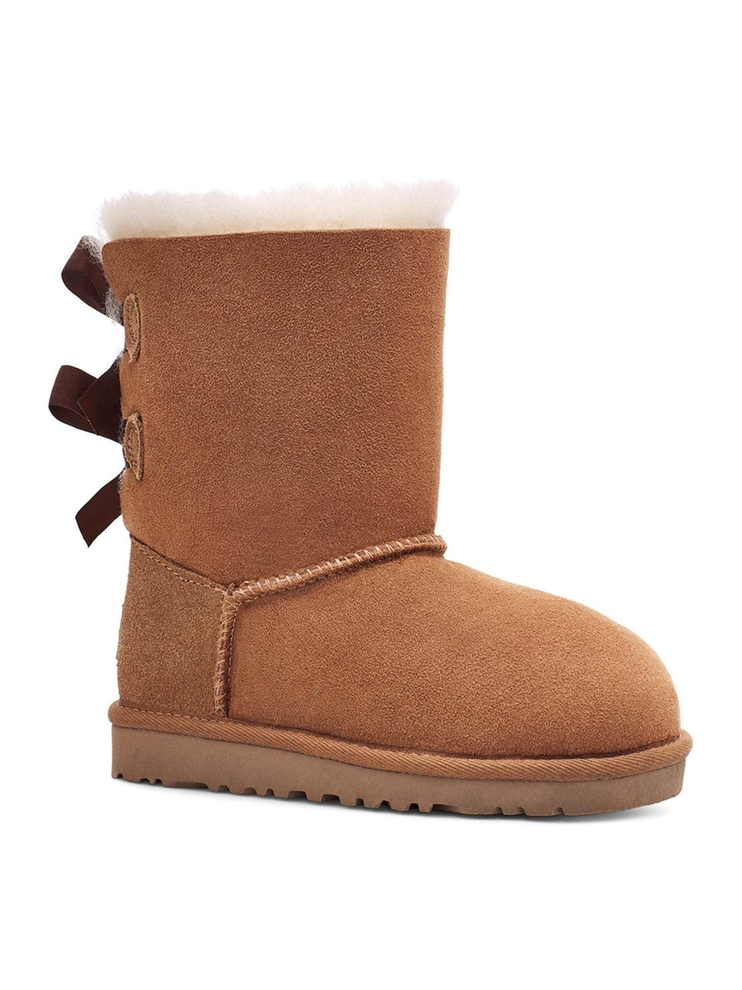 UGG Kozaki 'Kids Bailey Bow II Chestnut II Boots' w kolorze brązowy
