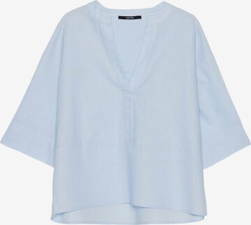 Someday Blouse 'Zinni' in Blue: front