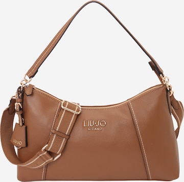 Sac bandoulière 'ECS' Liu Jo en marron : devant