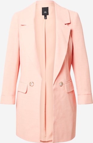 Blazer River Island en orange : devant