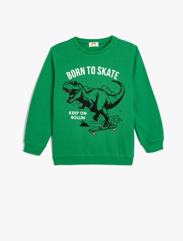 Koton Sweatshirt in Grün: Vorderseite