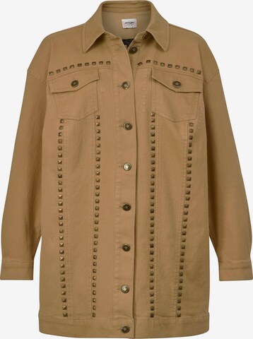 Angel of Style Between-Season Jacket in Brown: front