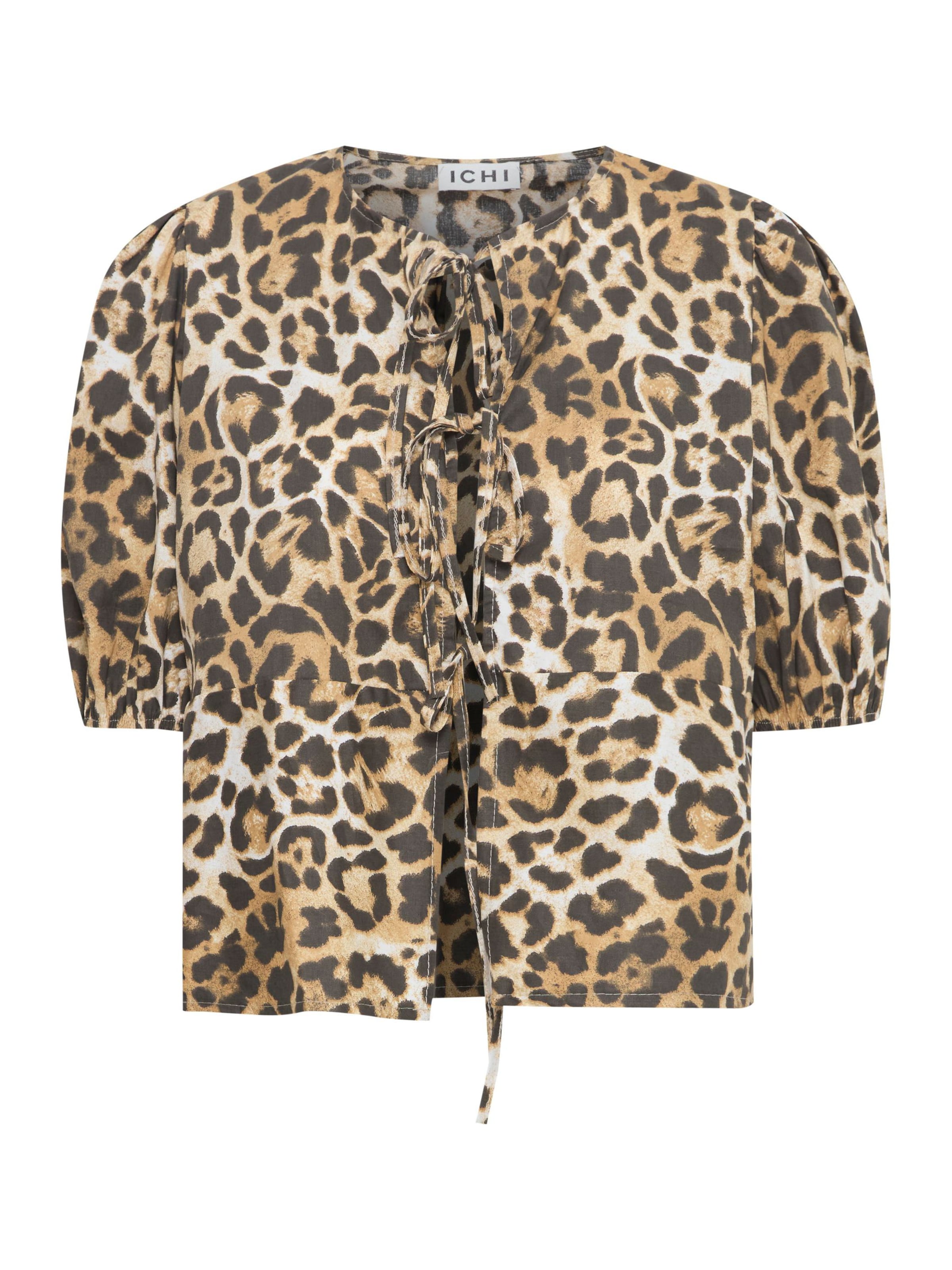 ICHI Bluse 'Taiana' i beige: forside