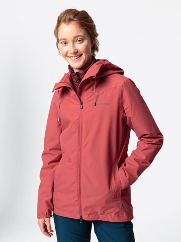 VAUDE Functionele jas 'Mineo' in Rood