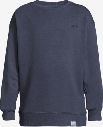 New Life Sweatshirt in Blau: predná strana