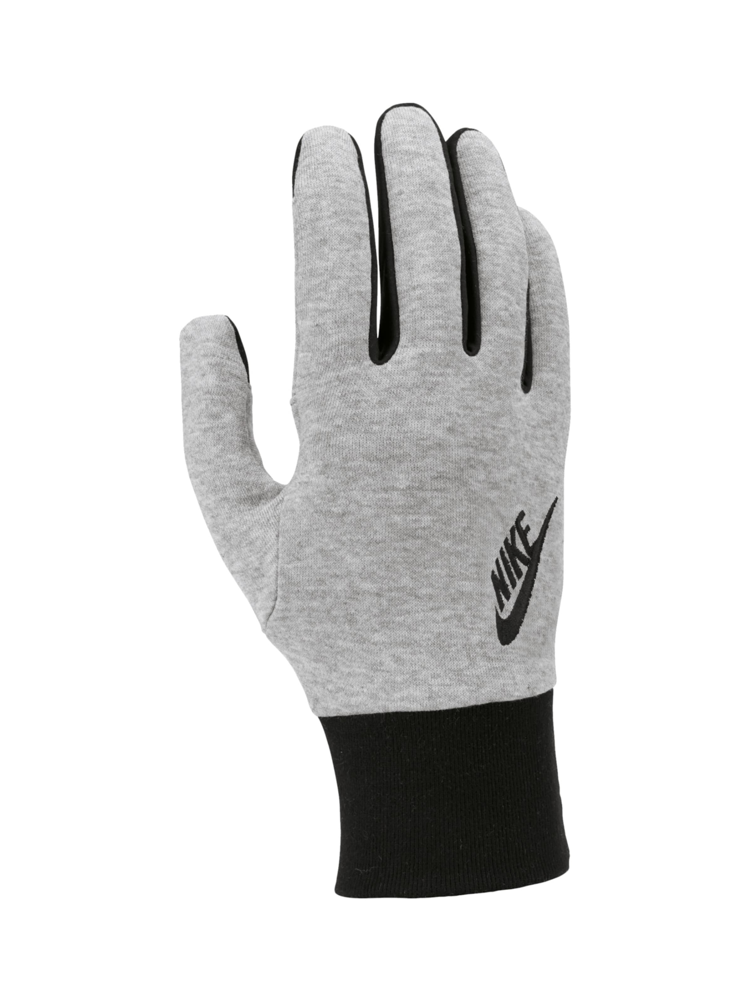 NIKE Fingerhandschuhe 'Club 2.0' in graumeliert / schwarz, Produktansicht