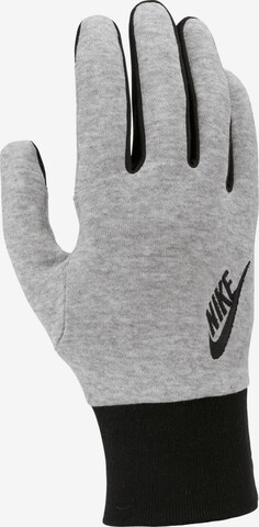 Nike Sportswear Full Finger Gloves 'Club 2.0' in Grey: front