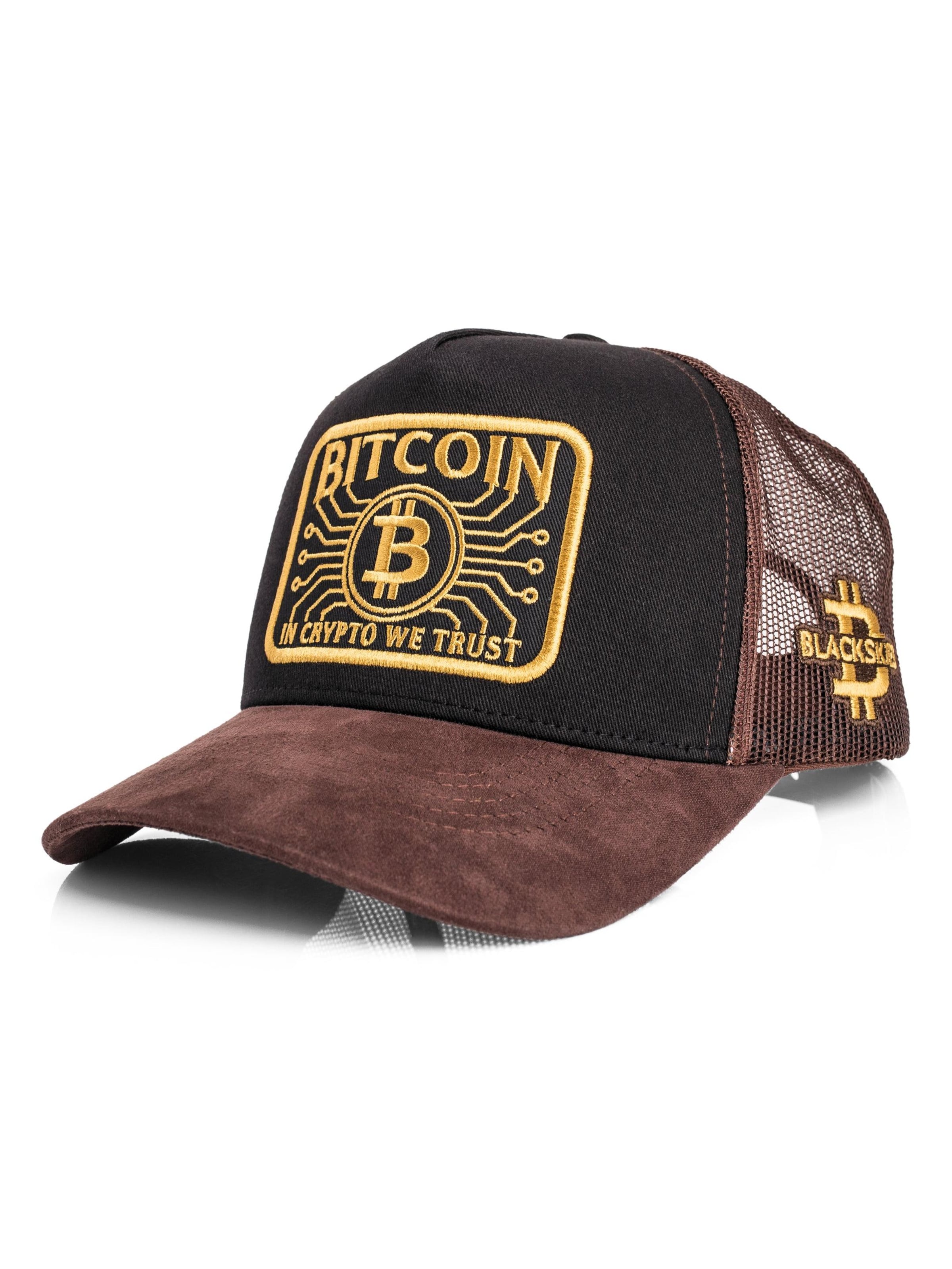 Blackskies Cap 'Bitcoin'‌‌‌‌‌‌‌‌‌ in Braun: Vorderseite