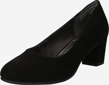 JANA Официални дамски обувки в черно: отпред