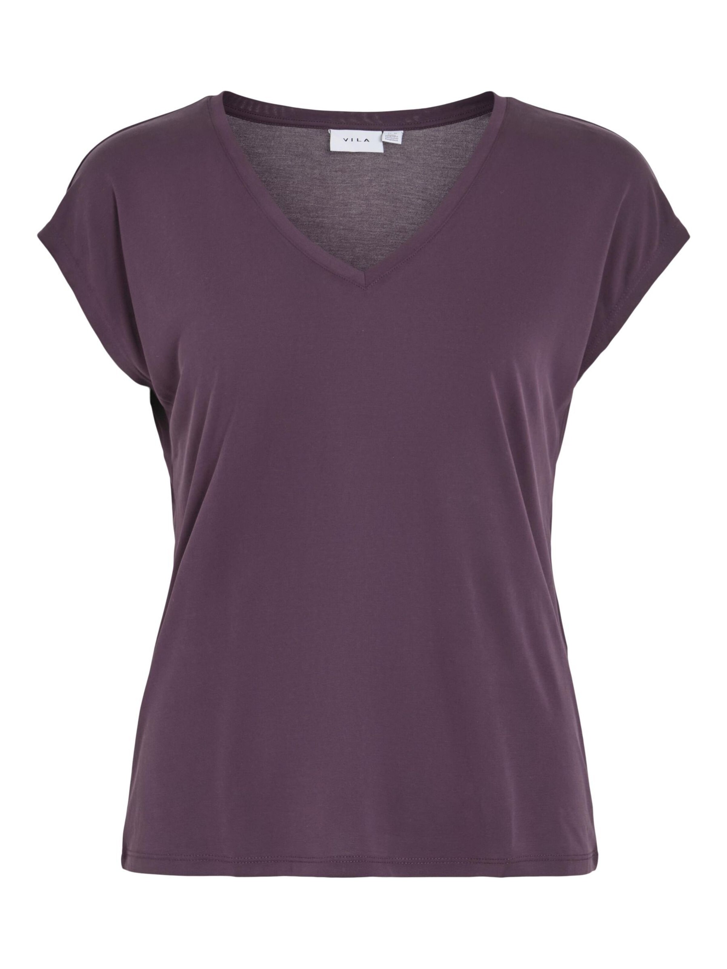 Maglietta di VILA in lilla: frontale