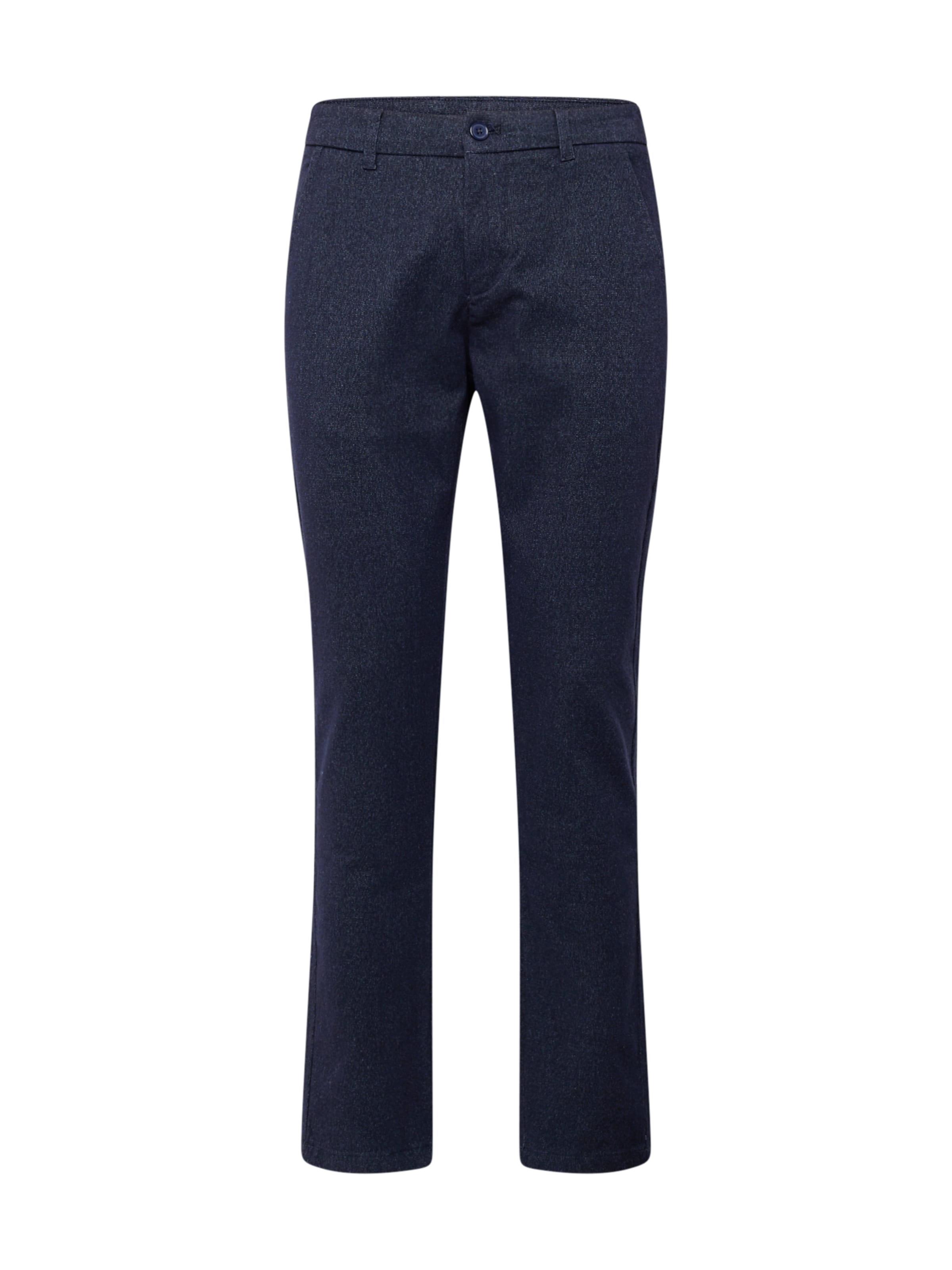 LindberghSlimfit Chino hlače - plava boja: prednji dio