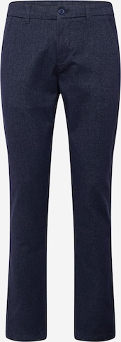 Regular Pantalon chino Lindbergh en bleu : devant