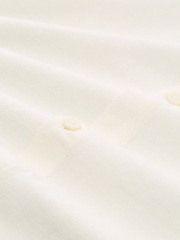 TOM TAILOR DENIM Comfort fit Overhemd in Wit
