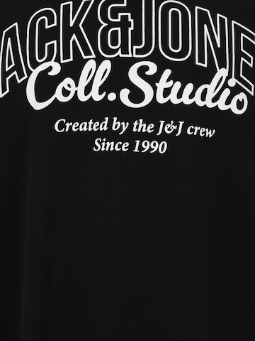 Jack & Jones Plus Sweatshirt 'JJMAKOTO' in Black