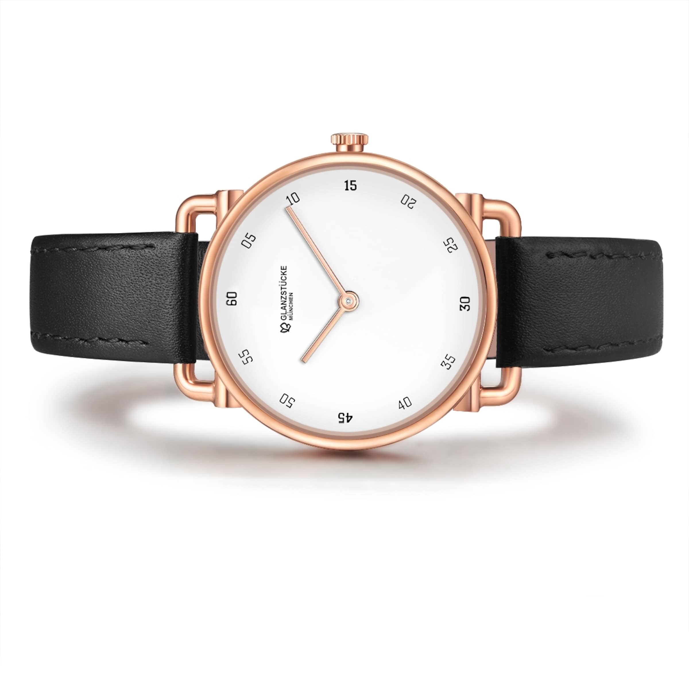 Frauen Uhren Glanzstücke München Armbanduhr in Schwarz - OM82601