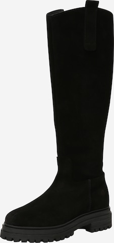 Apple of Eden Boots in Black: front