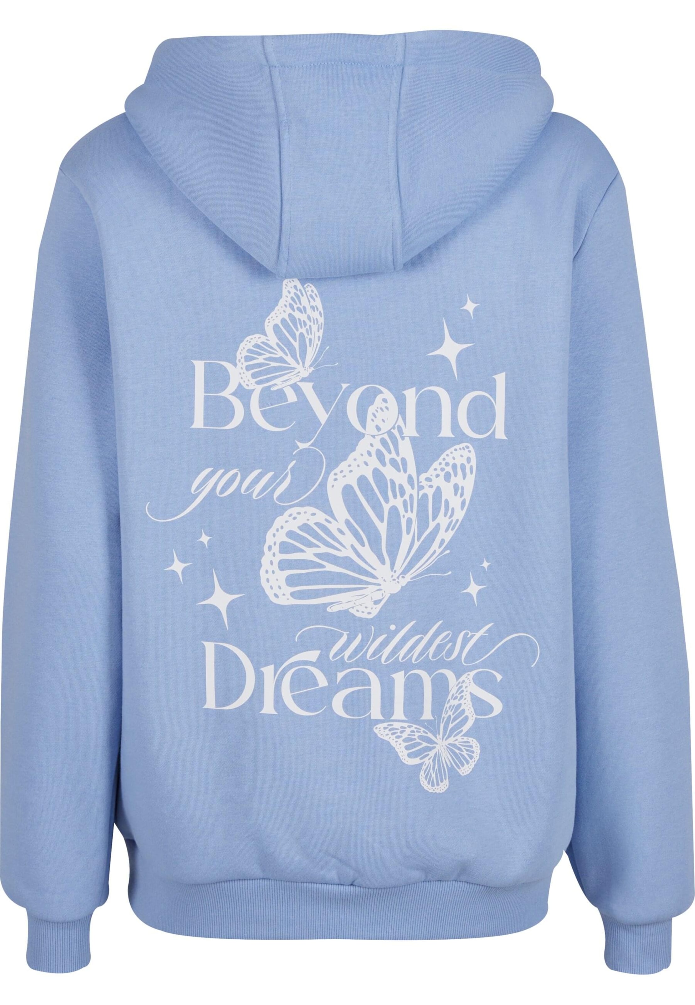 Miss Tee Sweatshirt 'Wildest Dreams' i blå