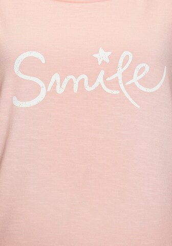 BEACH TIME Shirt in Oranje