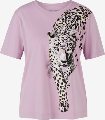 T-shirt Marc Cain en violet : devant