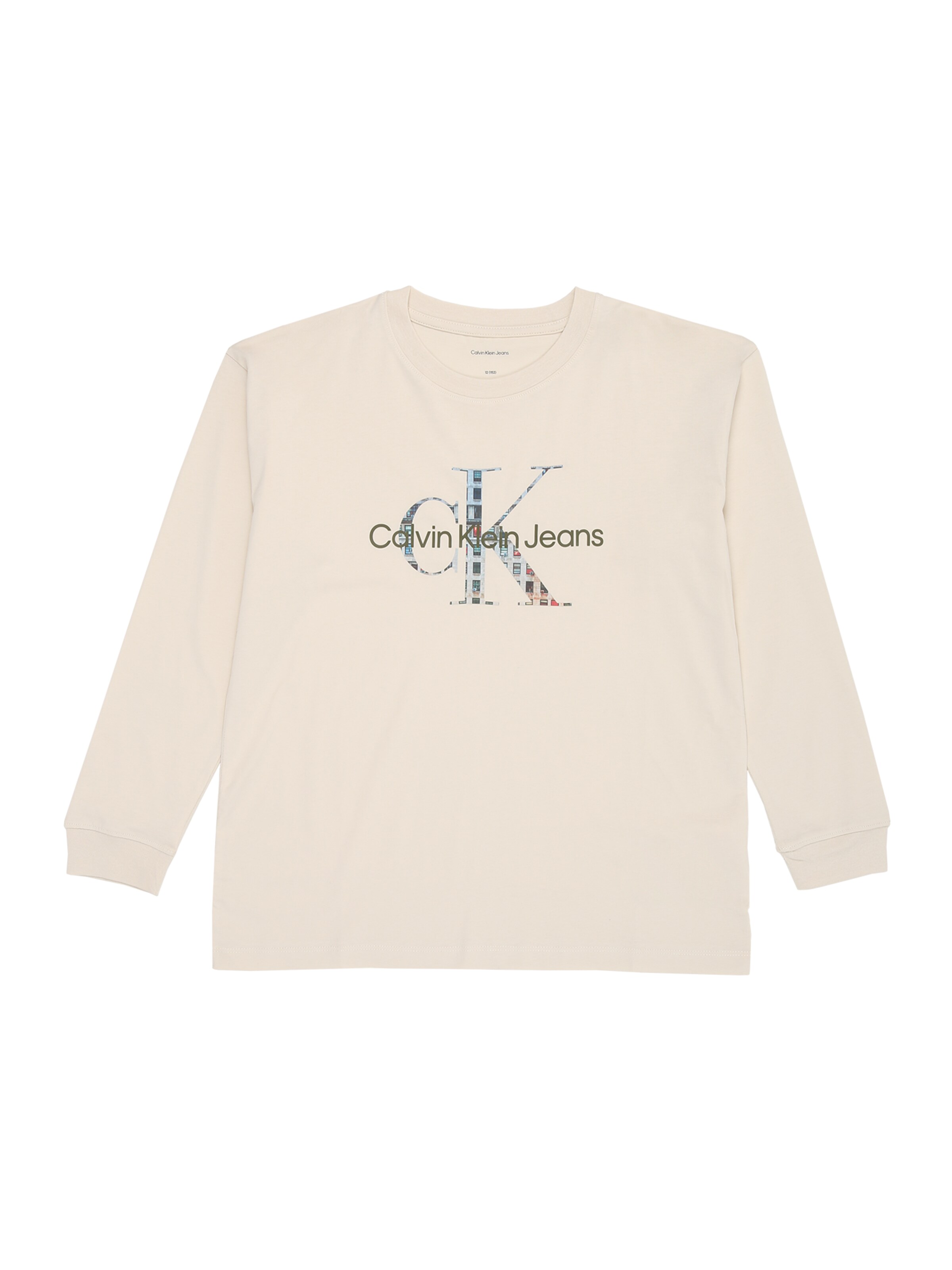 Calvin Klein Shirt in Beige: front