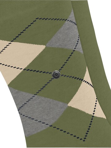 BURLINGTON Socks 'Everyday Argyle Mix 2-Pack' in Green
