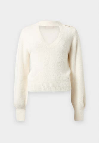 GUESS - Jersey 'JAYCEE' en blanco: frente