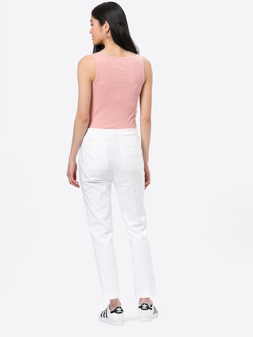 Coupe slim Pantalon à plis 'LAKYTHIA' Lauren Ralph Lauren en blanc