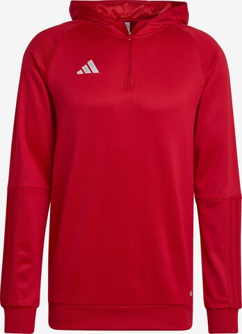 ADIDAS PERFORMANCE Athletic Sweatshirt 'Tiro 23' in Red: front