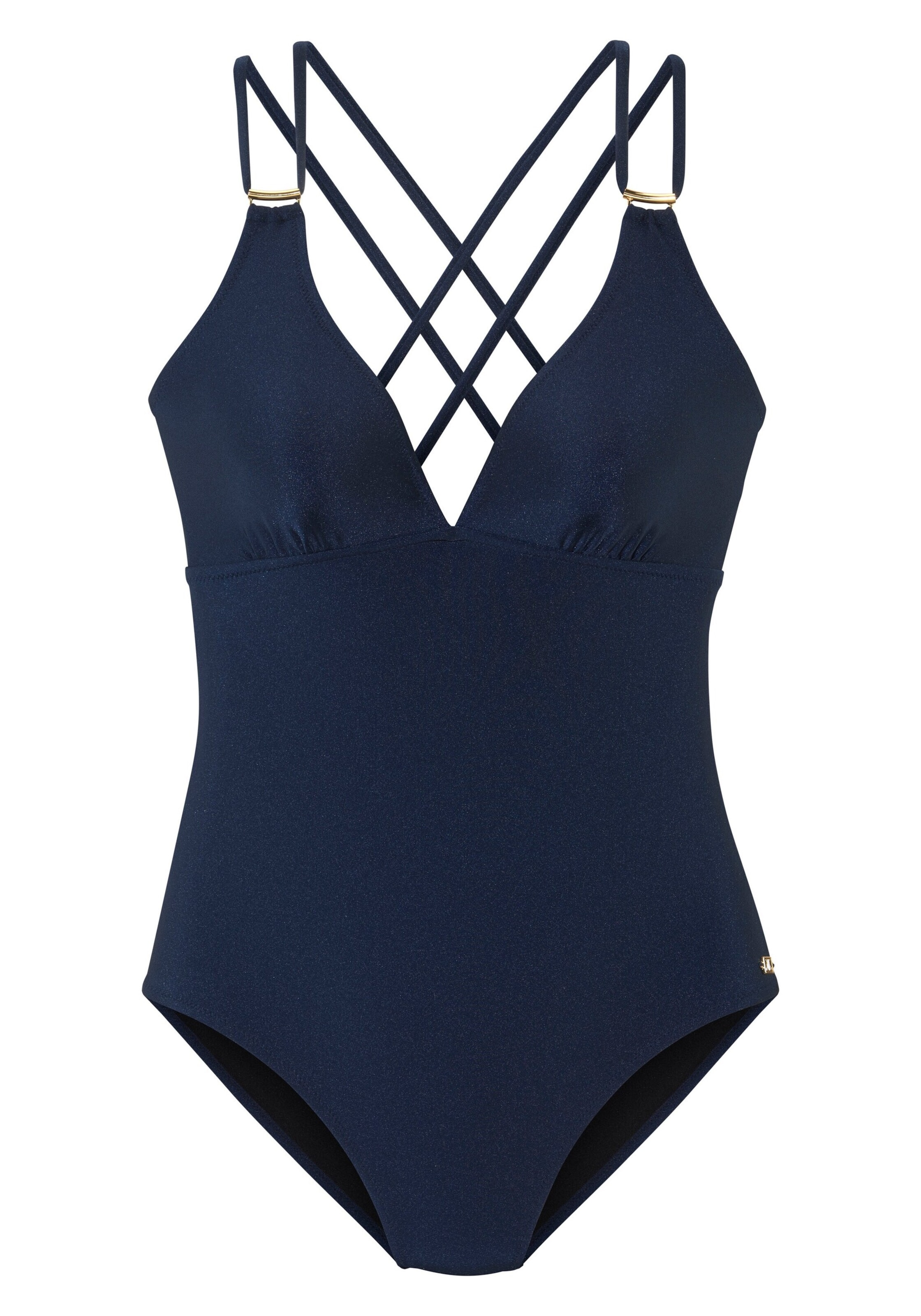 Maillot de bain JETTE en bleu : devant