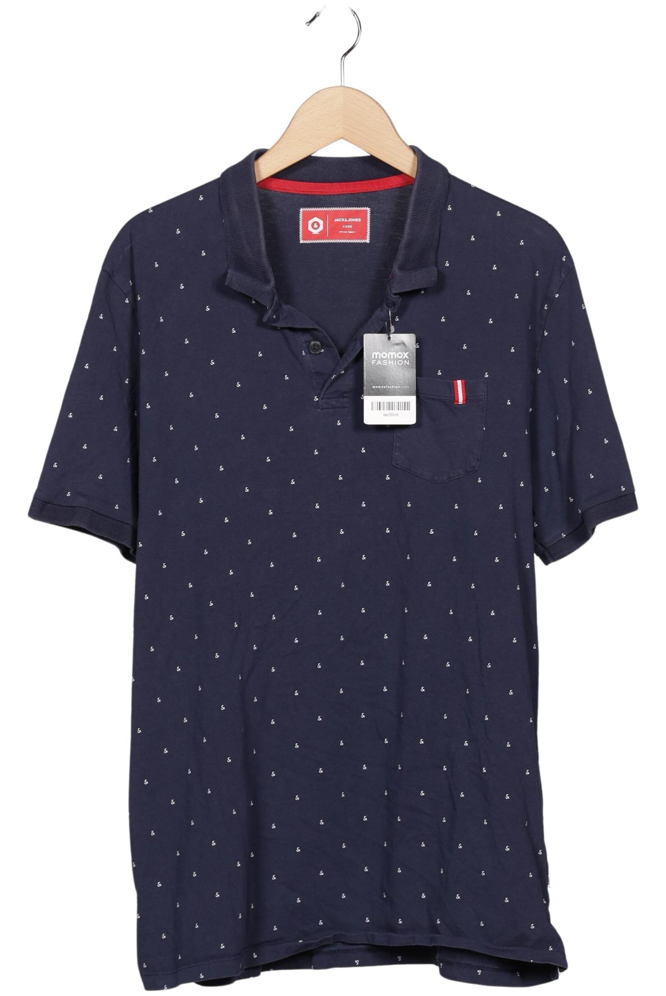 JACK & JONES Shirt in XXL in Blue: front