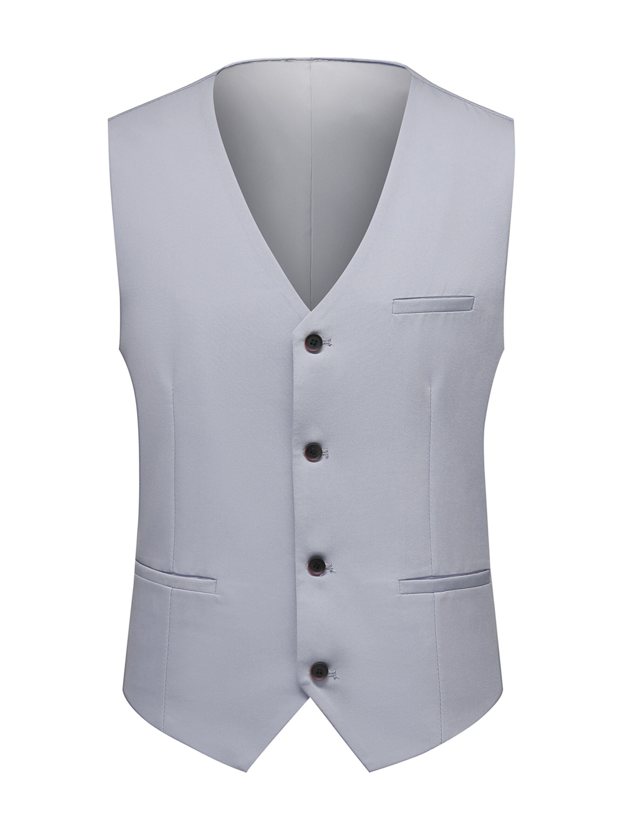 YOUTHUP Slim fit Suit 'Vollbild' in Grey