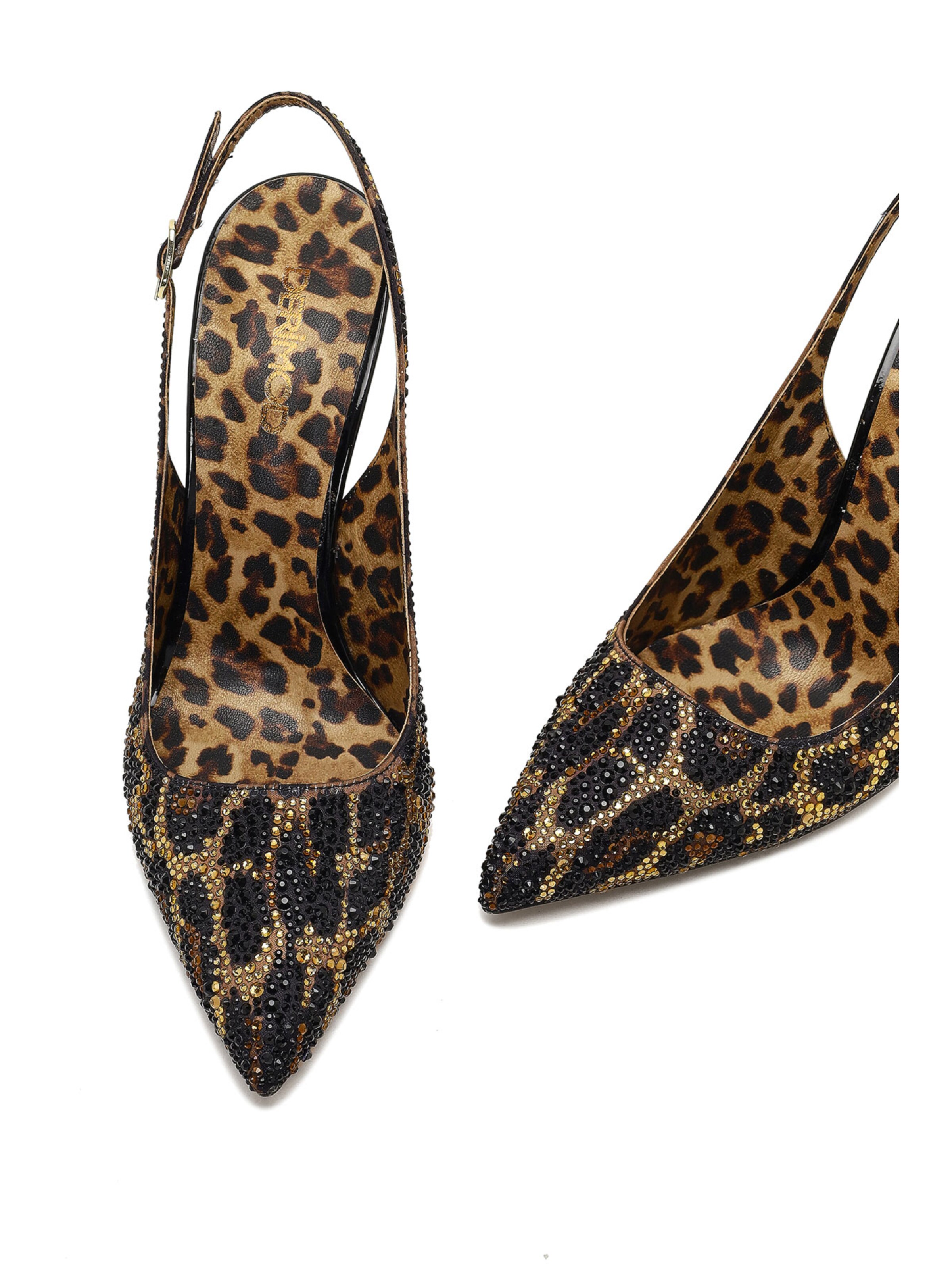 Derimod Slingback pumps in Brown