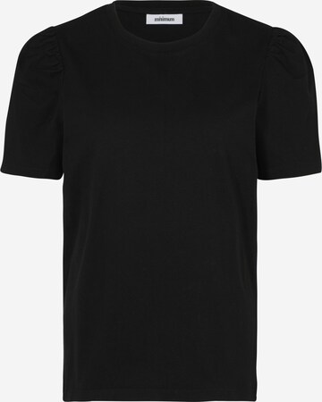 T-shirt 'Olinna ' minimum en noir : devant