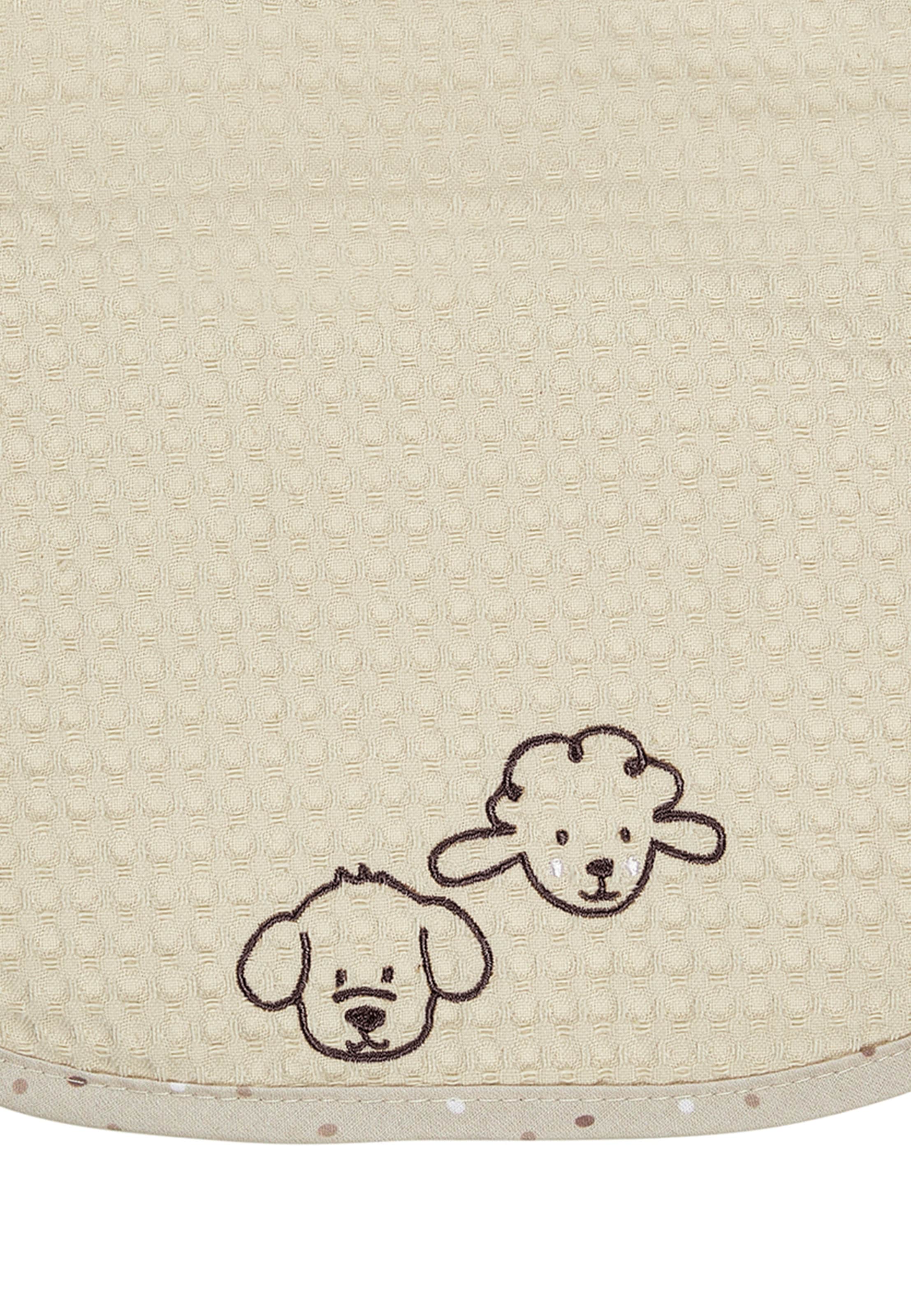 STERNTALER Bib 'BAUERNHOF' in Beige