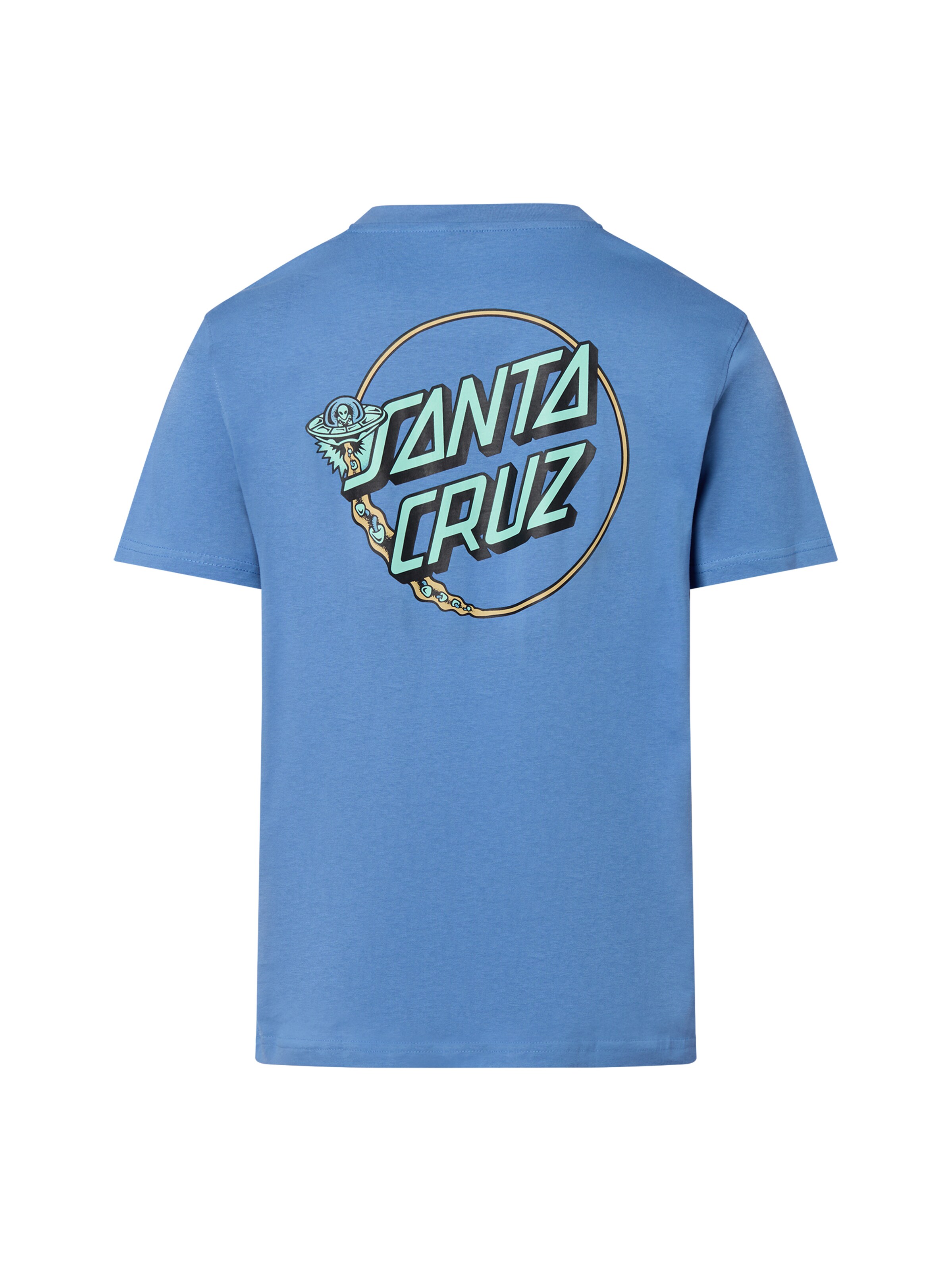 Santa Cruz Shirt 'Winkowski Ufo Dot' in Blue