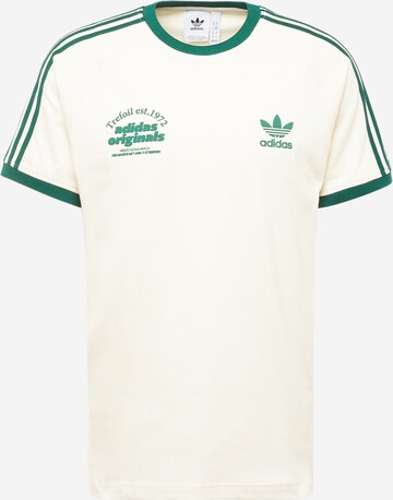 T-Shirt ADIDAS ORIGINALS en blanc : devant