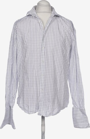 JOOP! Button Up Shirt in XL in White: front