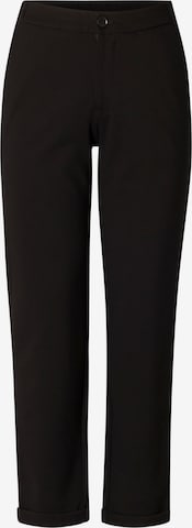 BASE LEVEL CURVY Regular Pants in Black: front