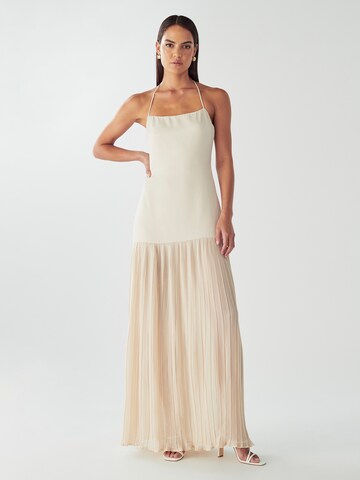 Willa Dress 'Elsa' in Beige: front