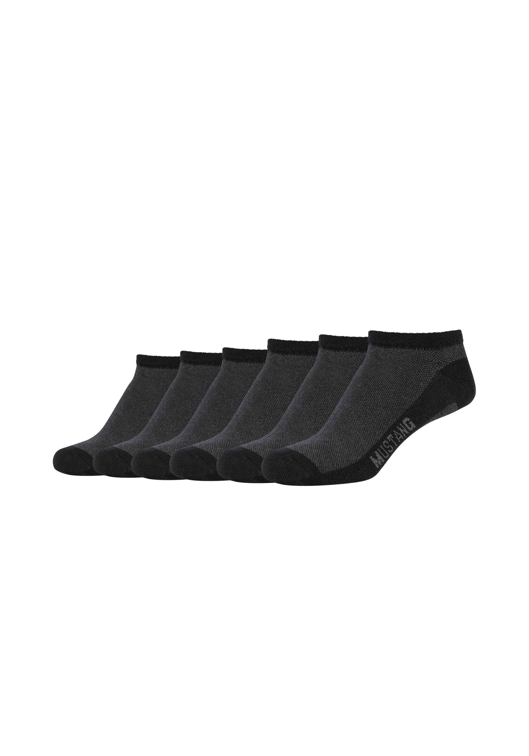 MUSTANG Socken in Schwarz: Vorderseite