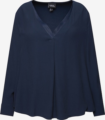 Ulla Popken Tuniek in Blauw: voorkant