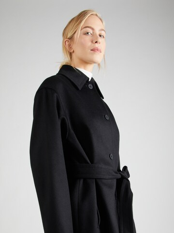 HUGO Between-Seasons Coat 'Mercado' in Black