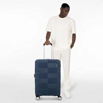 Valisette 'Geoblast' American Tourister en bleu : devant