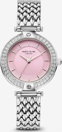 Parte di Me Uhr in rosa / silber / transparent, Produktansicht