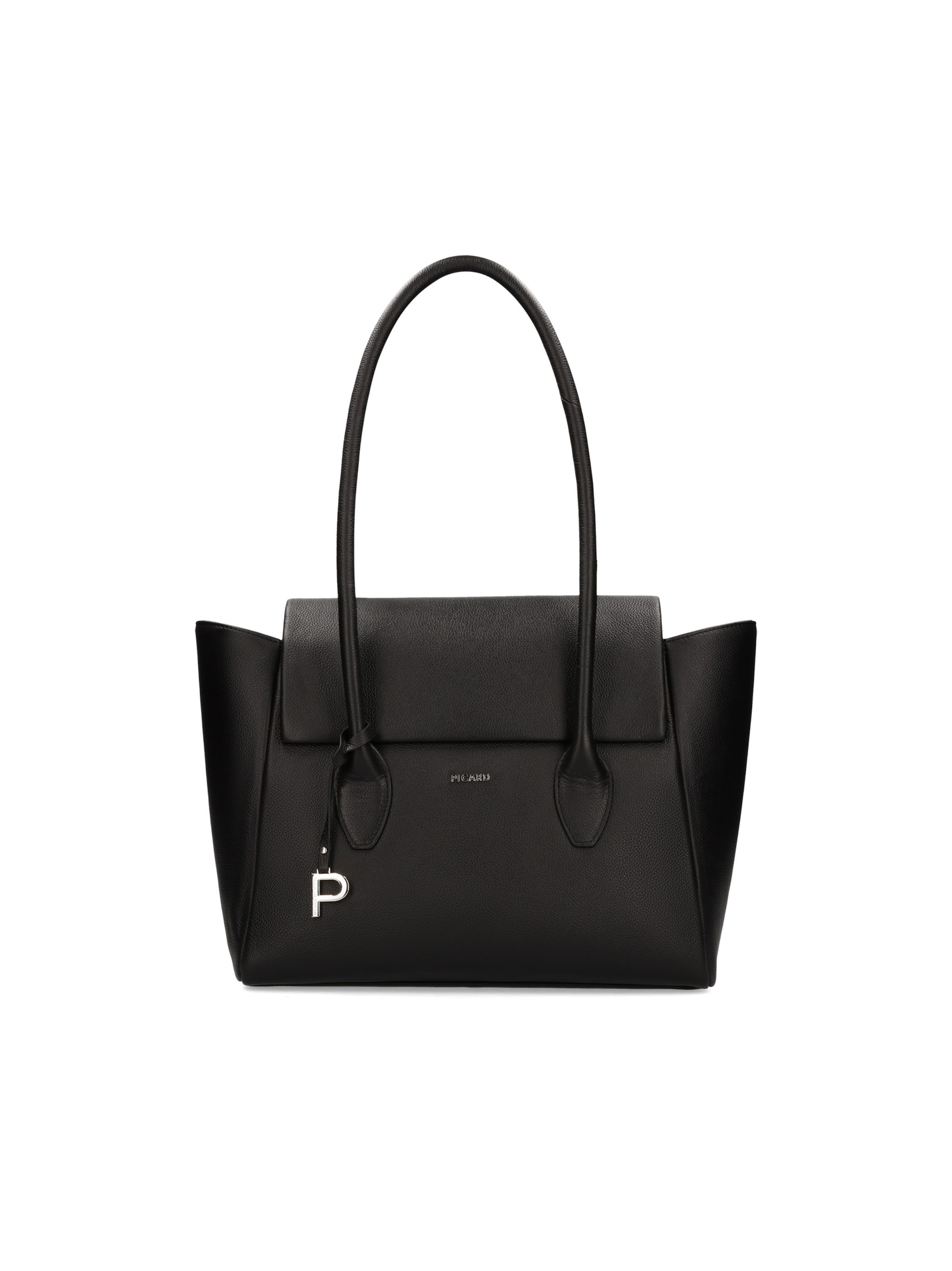 Picard Shopper ' Busy Lady ' in Schwarz: Vorderseite
