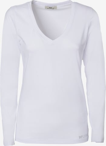 Influencer T-shirt i vit: framsida