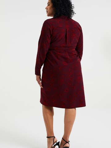 WE Fashion Shirt Dress in Red