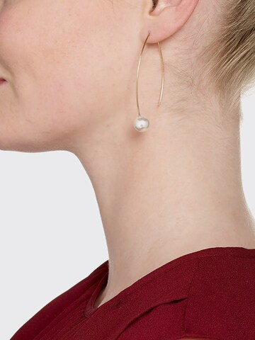 Heideman Earrings in White: front