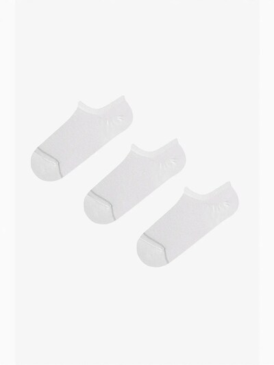 Penti Sukapöiad 'PENTI Basic Mesh Baumwoll-Lurex Sneaker-Socken Paar' 36-40 suuruses valge, Tootevaade